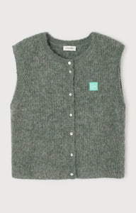 gilet | EAST19 - tortoise/donkergroen