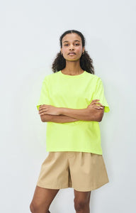 shirt | FIZ- neon geel/mimosa