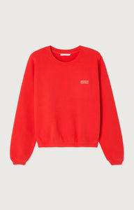 sweater | IZU - braam/oranjerood