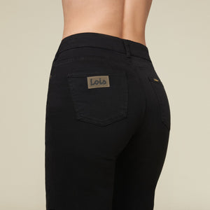 broek | PALAZZO leia soft - zwart