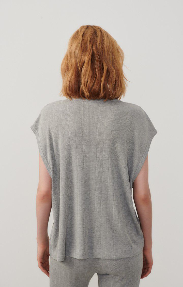 shirt | ROA - gemeleerd grijs