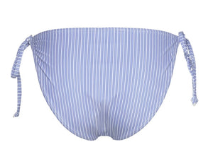 bikini broekje | SHIITAKE - blauw/wit